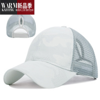 SHANCHAO适合扎马尾的帽子女鸭舌帽遮阳帽马尾辫棒球帽可辫子的运动帽