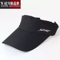 SHANCHAO遮阳空顶帽男女太阳帽透气夏天百搭休闲无顶速干棒球鸭舌帽子