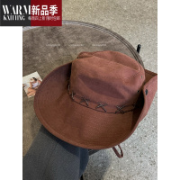 SHANCHAO牛仔帽子女款2023新款渔夫帽女夏遮阳帽帽户外旅游露营登山帽