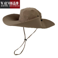SHANCHAO西部牛仔帽女旅游露营渔夫帽大头围夏遮阳帽户外登山帽子男潮