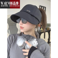 SHANCHAO可以挂口罩的帽子女款2023新款遮阳扎高马尾棒球帽渔夫鸭舌帽