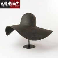 SHANCHAO[15cm大檐草帽]ins网红小众法式可折叠摄影遮阳沙滩度假帽