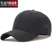 SHANCHAO帽子夏款亚麻透气凉帽男大头围遮阳帽大号青年中年老年鸭舌帽