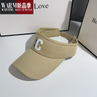 SHANCHAO帽子女款2023新款空顶帽女夏季棒球帽运动跑步帽遮阳鸭舌帽男