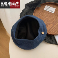 SHANCHAO新款牛仔贝雷帽春显脸小时尚遮阳大头围2023帽子女夏