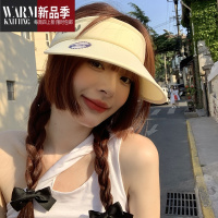 SHANCHAOUV跑步空顶太阳帽新款出游冰丝帽女户外运动遮阳帽子夏季