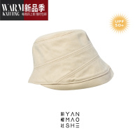 SHANCHAO研帽社 设计师款渔夫帽女遮脸复古盆帽大头围小码帽子