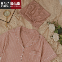 SHANCHAO镇店主打款!日系情侣睡衣男女士夏季2023年新款短袖短裤套装