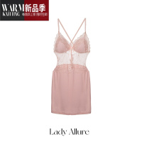 SHANCHAO「LA坠入温柔乡*蕾丝性感睡衣网红家居吊带睡裙睡袍女套装