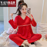 SHANCHAO睡衣女大红本命年套装2023年新款女士天家居服
