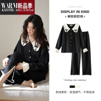 SHANCHAO情侣睡衣女高级感男士情侣装一男一女新款网红家居服套装