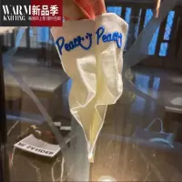 SHANCHAO短袜女软膜脚后跟字母硅胶柔软舒适透气网红薄款棉短袜潮