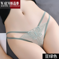 SHANCHAO内裤女性感网红蕾丝内裤纯欲透明镂空设计浪漫网红三角裤