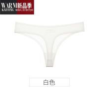 SHANCHAOtback蜜桃内裤女丁字裤冰丝性感豹纹运动健身大码t裤女日常穿