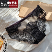 SHANCHAO新品低腰性感蕾丝三角内裤高品质时尚青年女士舒适透气底裤