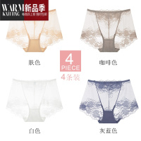 SHANCHAO高腰蕾丝内裤女士情调性感性惑收腹纯欲短裤新款2022