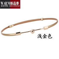 SHANCHAO简约配裙细腰带女装饰连衣裙韩版百搭时尚女士细皮带女款