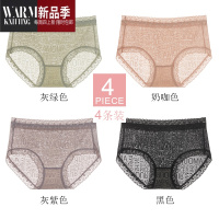 SHANCHAO中腰蕾丝内裤女士情调性感新款女生纯欲短裤夏季薄款