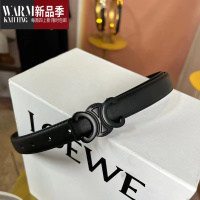 SHANCHAO腰带女中古配裤子皮带平滑扣裤带精致百搭腰封配连衣裙新款