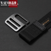 SHANCHAOG25(超薄贴身)快开尼龙腰带 铝挂扣户外帆布皮带男薄轻裤带