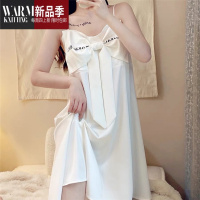 SHANCHAO2022年新款睡裙女夏季吊带冰丝网红性感甜美公主风睡衣裙