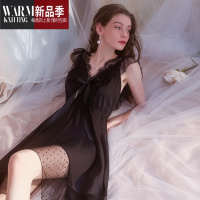SHANCHAO睡衣女款夏季2023新款性感情趣情调纯欲风衣服高级感内衣睡裙