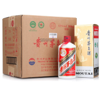 [中富酒行]茅台(MOUTAI)贵州茅台白酒 酱香型白酒 贵州飞天茅台 43度 500ml*6整箱装