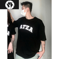 HongZun情侣装夏法式季短袖t恤小众设计高级感露腰连衣短裙一衣一裙