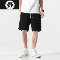 HongZun夏季运动短裤男宽松五分裤跑步健身训练篮球裤休闲情侣沙滩裤