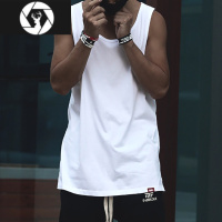 HongZun/MF跑酷背心汗宽松健身街舞运动休闲街头潮嘻哈男女夏