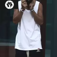 HongZun/MF跑酷背心汗宽松健身街舞运动休闲街头潮嘻哈男女夏