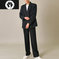 HongZun南七/春秋西装外套男套装 休闲婚礼男装便西宽松小西服高级感上衣