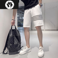 HongZun高端五分短裤男夏季休闲运动沙滩裤衩潮牌卫裤外穿中裤子