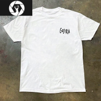 HongZun金属摇滚GOJIRA乐队T恤ins青少年休闲百搭宽松oversize街头短袖