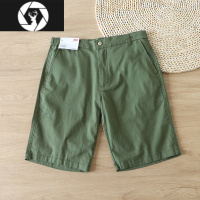 HongZun工厂自制日系亚麻短裤夏季休闲中裤商务时尚棉麻五分裤男装潮