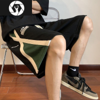 HongZun特大码300斤短裤男女装设计感小众vintage休闲运动夏季五分中裤子