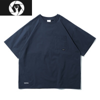HongZun日系3M吸湿速干T恤男夏季机能风聚酯纤维梭织山系户外短袖