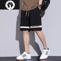 HongZun休闲运动短裤男士潮流宽松中裤夏季新款篮球五分裤子男装潮牌