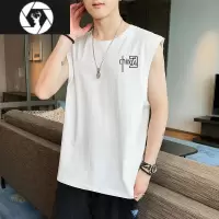 HongZun冰丝汗背心夏季运动篮球上衣坎肩打底衫男士宽松健身男装夏装衣服