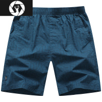 HongZun休闲短裤男夏季五分居家运动大裤衩外穿宽松大码沙滩裤子潮流