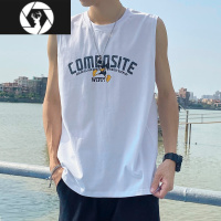 HongZun运动背心男坎肩薄款ins男士潮流夏季宽松男生跨栏健身无袖t恤