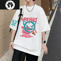 HongZun夏季14青少年潮牌宽松半袖15岁初中学生短袖t恤12男孩大童t桖