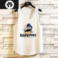 HongZun打底衣老头背心男夏季薄款美式坎肩无袖t恤休闲篮球短袖汗衫