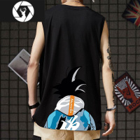 HongZun夏季胖子背心男加肥加大码篮球无袖坎肩超大码T恤潮牌胖子ins男装