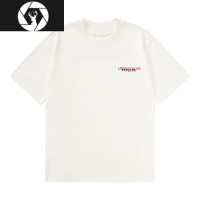 HongZun国潮美式篮球潮牌男装亚翰同款爆米花短袖夏美式宽松t恤杨政