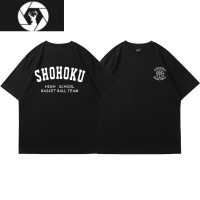 HongZun湘北队t恤灌篮高手短袖樱木花道同款训练服三井寿运动宽松篮球