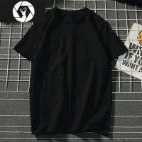 HongZun欧美潮牌短袖学生t恤夏装日系港风冠希简约bf风青少年班服