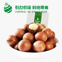 引力农场奶油大夏威夷果168g休闲零食干果炒货袋装坚果批1整箱送开果器