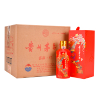 茅台喜宴 (红)43度 酱香型白酒 500ml*6瓶 整箱装