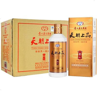 茅台集团 天朝上品(贵人)酒 53度柔和酱香型白酒 500ml*6瓶整箱装